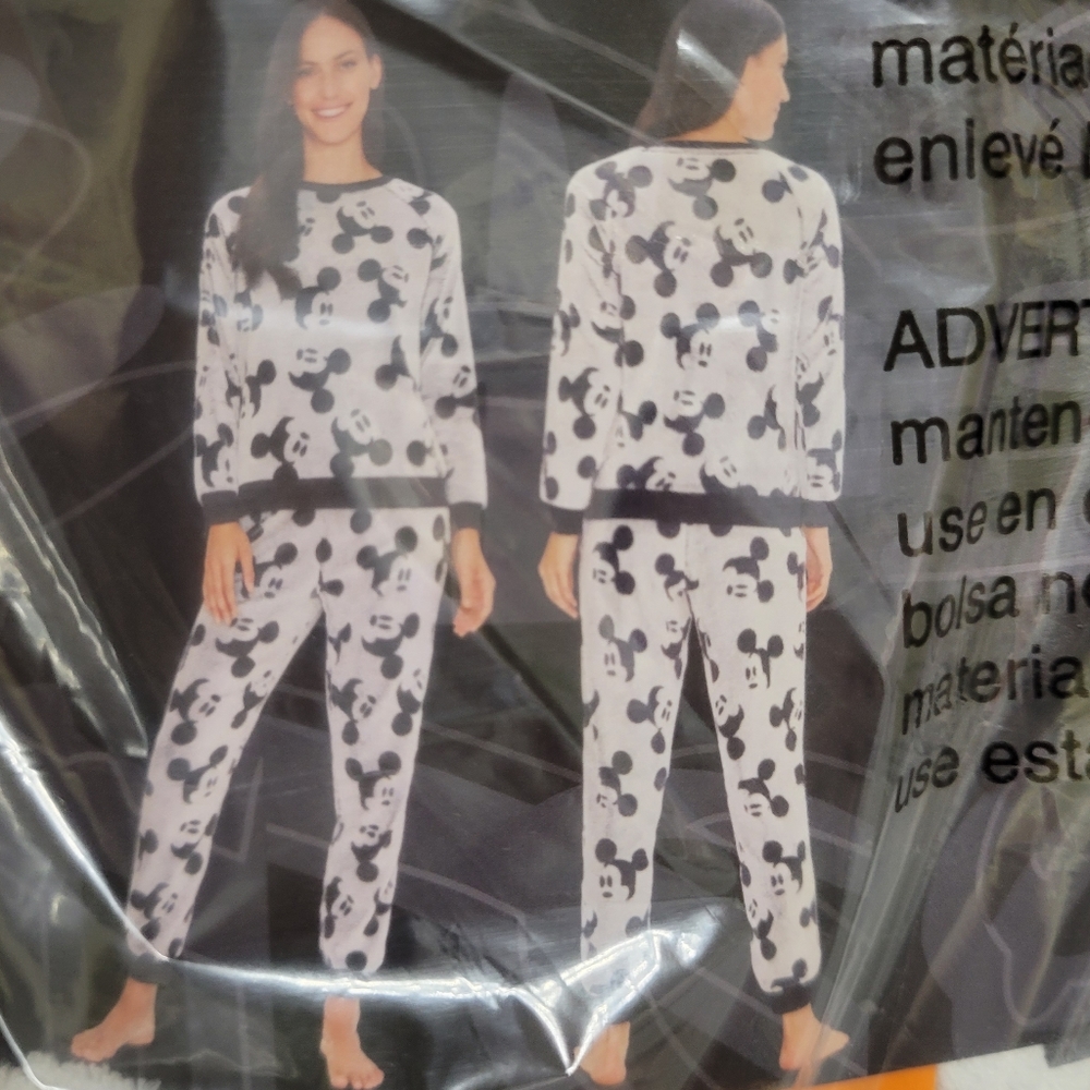 Mickey Mouse PJ Set 2 Piece Disneyland XXL Warm - Picture 7 of 10
